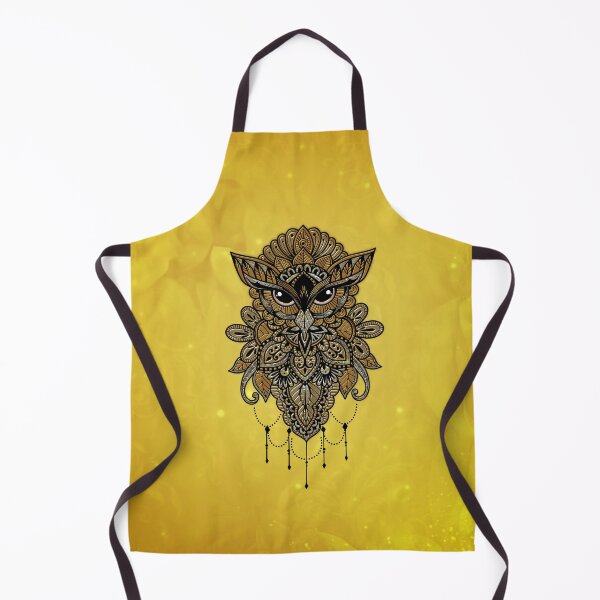 Item preview, Elegant golden steampunk owl. designed and sold by nicky2342.
