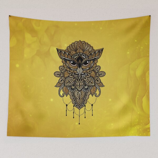 Item preview, Elegant golden steampunk owl.  designed and sold by nicky2342.