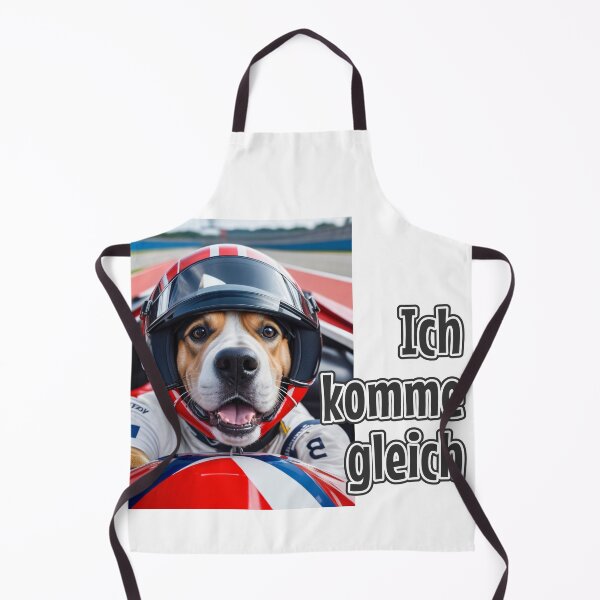 Artikelvorschau, KI-generierter Hund 01 „Ich komme gleich“ entworfen und verkauft von Cliff-Qi.