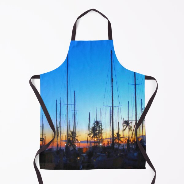 Item preview, Waikiki (Ala Wai) Harbor at sunset designed and sold by R-F-B.