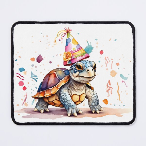 Item preview, Turtle with party hat designed and sold by Jayjaynaenae.