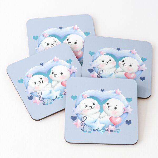 Item preview, Adorable baby seals designed and sold by Artbellachi.