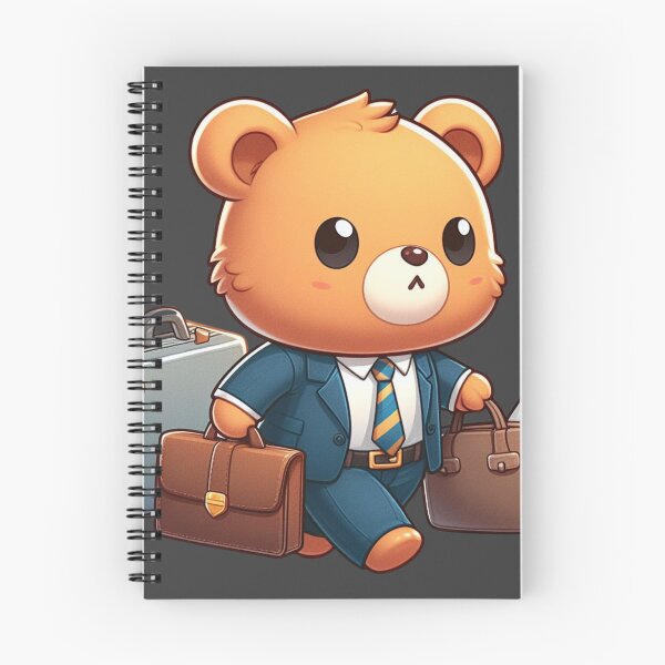 Item preview, Bear Business With Suitecases: Cute Mode ON designed and sold by sunset-capturer.