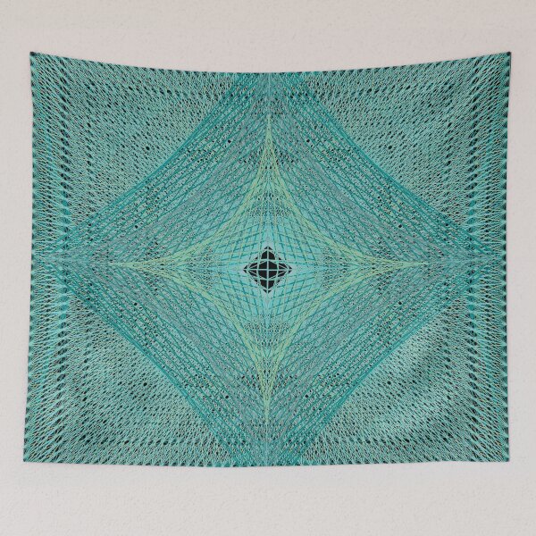 Item preview, Rectangular Pattern #4 Morph C [16811-Cyans-BB] designed and sold by LottMultimedia.