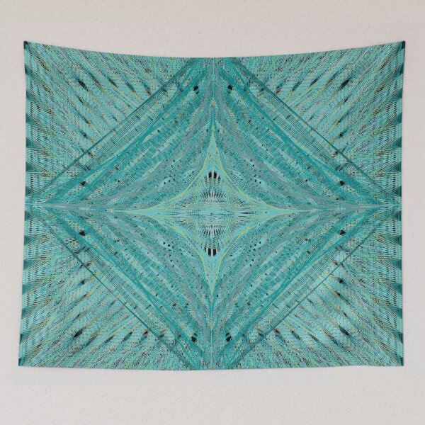 Item preview, Rectangular Pattern #4 Morph C [16870-Cyans-BB] designed and sold by LottMultimedia.