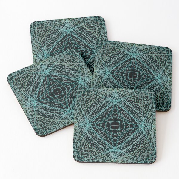 Item preview, Rectangular Pattern #4 Morph C [16278-Cyans-BB] designed and sold by LottMultimedia.