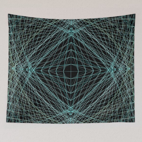 Item preview, Rectangular Pattern #4 Morph C [16278-Cyans-BB] designed and sold by LottMultimedia.