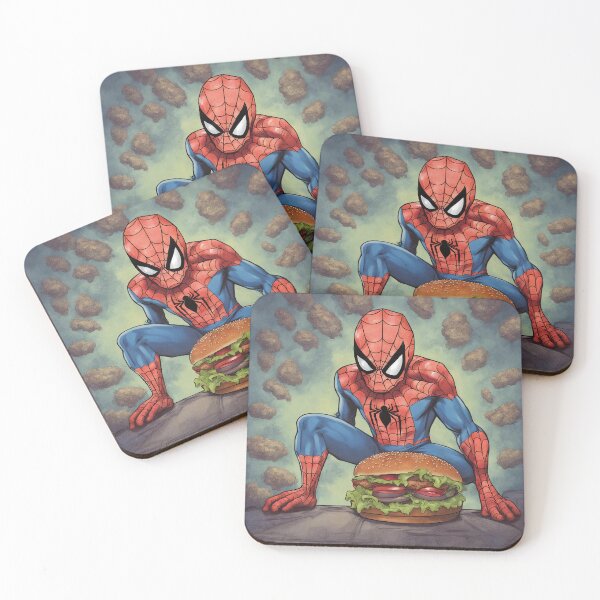 Item preview, Spider Bite of Flavor │ Superhero Hilarious Comic Snack Time designed and sold by SpideyUniversz.