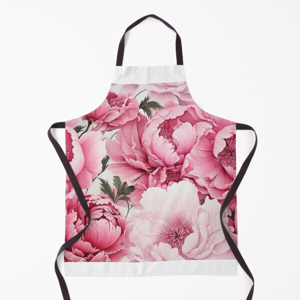 Item preview, Peony Tile 02: Ruffled Symphony in Blush and Blossom, Rose-Kissed Dreams on Leafy Thrones designed and sold by TheBrainArt.