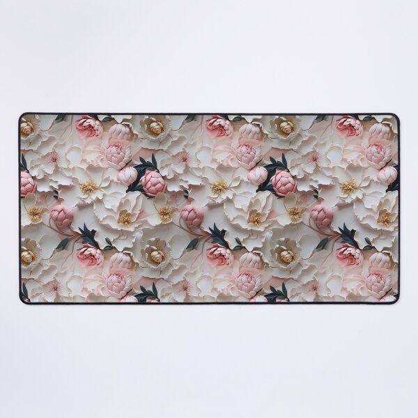 Item preview, Peony Tile 03: Ruffled Symphony in Blush and Blossom, Rose-Kissed Dreams on Leafy Thrones designed and sold by TheBrainArt.