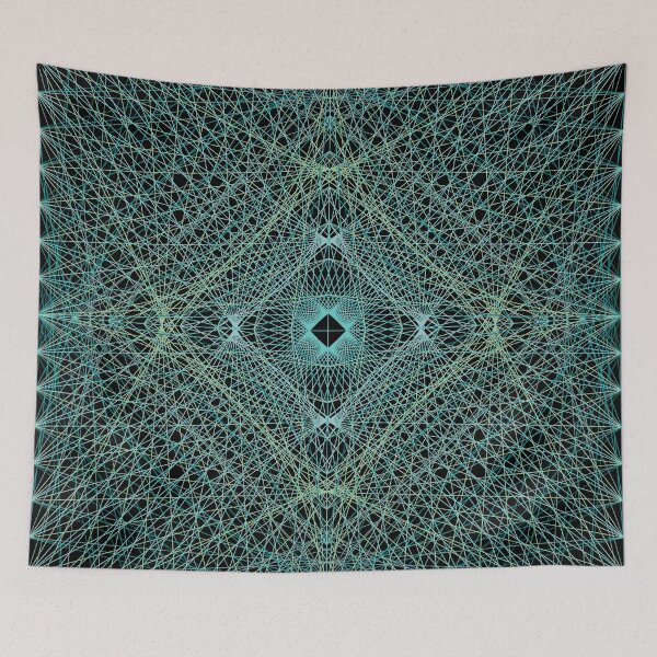 Item preview, Rectangular Pattern #4 Morph C [16678-Cyans-BB] designed and sold by LottMultimedia.