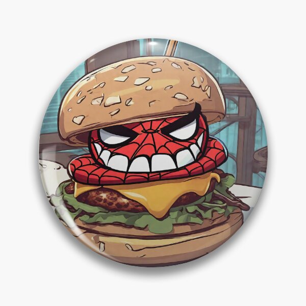 Item preview, Spider Bite of Flavor │ Superhero Hilarious Comic Snack Time designed and sold by SpideyUniversz.