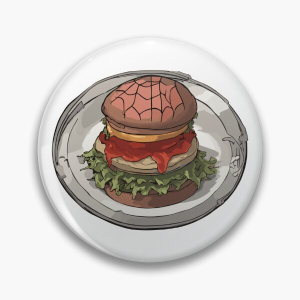 Item preview,  Spider Whopper Frenzy │ Trendy Hilarious Superhero Spider Verse Fast-Food Mashup  Comic Superhero Burger Crossover designed and sold by SpideyUniversz.