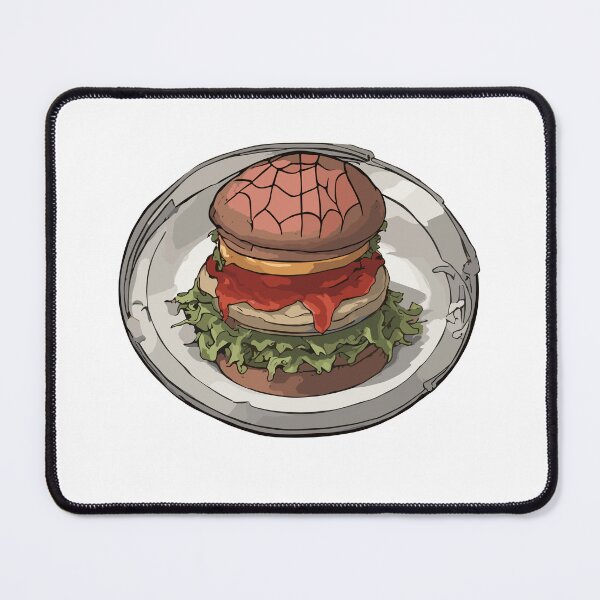 Item preview,  Spider Whopper Frenzy │ Trendy Hilarious Superhero Spider Verse Fast-Food Mashup  Comic Superhero Burger Crossover designed and sold by SpideyUniversz.