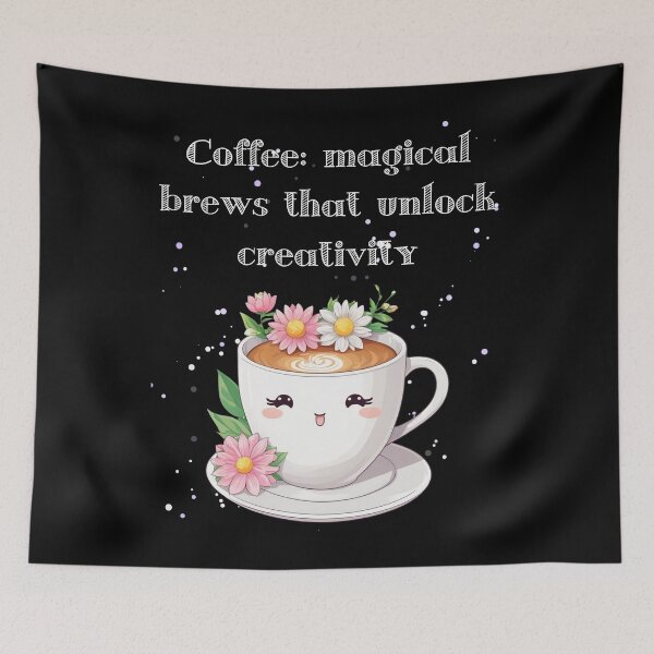 Item preview, Coffee: magical brews that unlock creativity funny designed and sold by Mihuk.