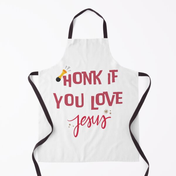 Item preview, Honk If You Love Jesus Bumper Sticker designed and sold by Designsleashed.