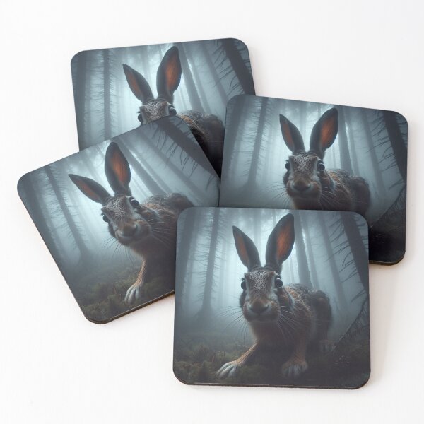 Item preview, scary rabbit designed and sold by RKWSHOP.