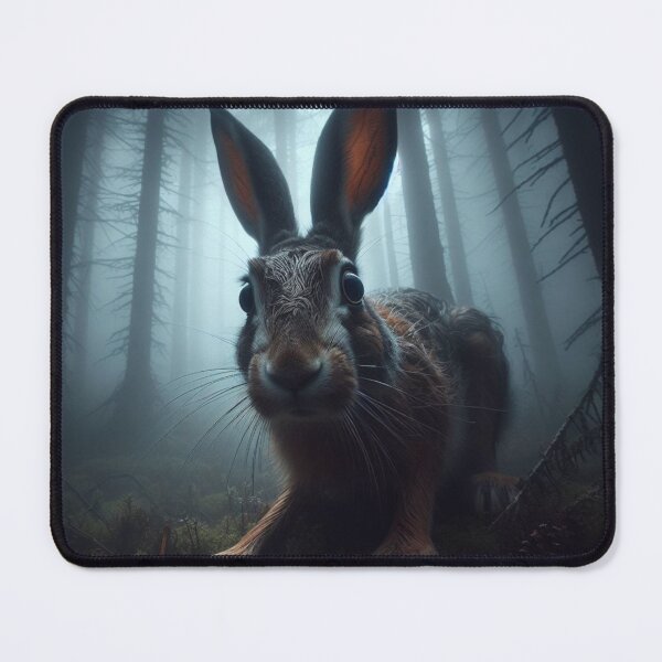 Item preview, scary rabbit designed and sold by RKWSHOP.