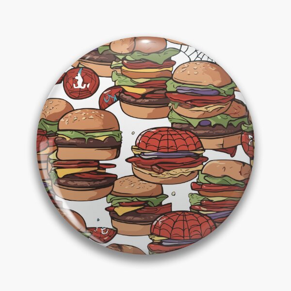 Item preview, Spidey Burgers Adventure - Superhero beyond Spider Verse Fast-Food Mashup  designed and sold by SpideyUniversz.