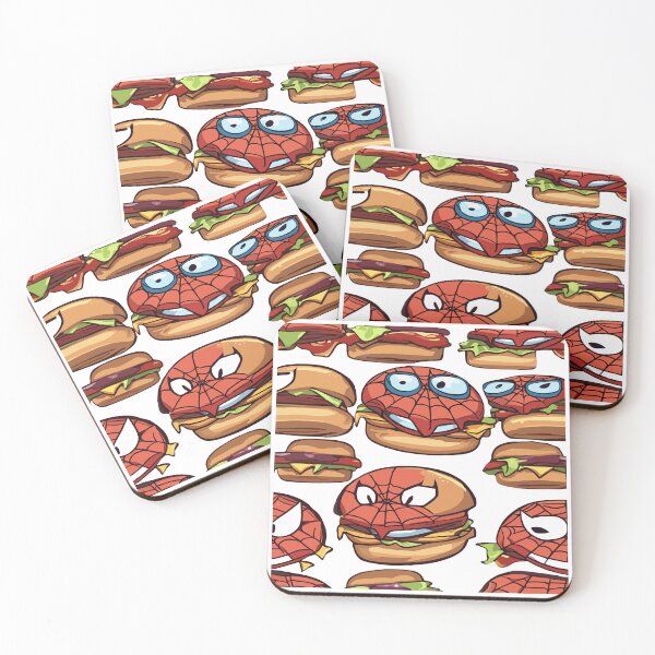 Item preview, Spidey Burgers Adventure - Superhero beyond Spider Verse Fast-Food Mashup  designed and sold by SpideyUniversz.