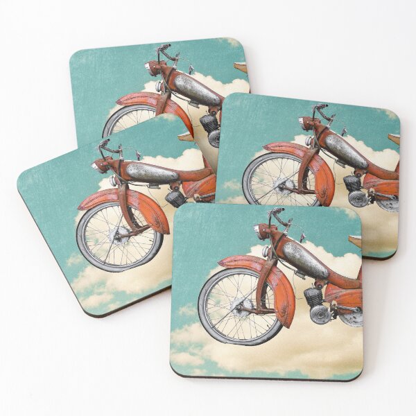 Item preview, Motorcycle retro design designed and sold by simplestic.
