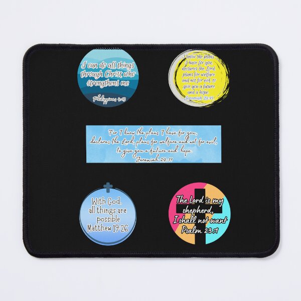 Item preview, Short Powerful God Quotes Sticker Set / T Shirt designed and sold by Designsleashed.