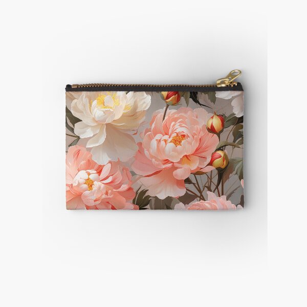 Item preview, Peony Tile 05: Ruffled Symphony in Blush and Blossom, Rose-Kissed Dreams on Leafy Thrones designed and sold by TheBrainArt.