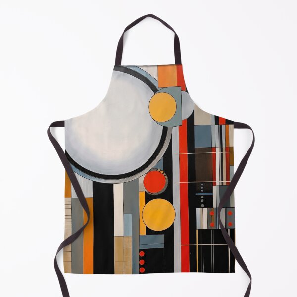 Item preview, Cubism, abstract, cubist, mid century art, geometric art, painting, nordic, scandinavian, design, circle, designed and sold by KsaveraArt.