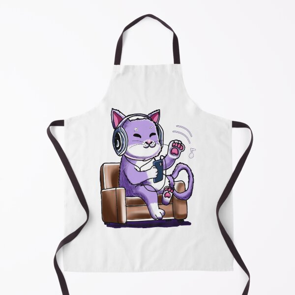Item preview, the cat enjoying the music designed and sold by blastercreation.
