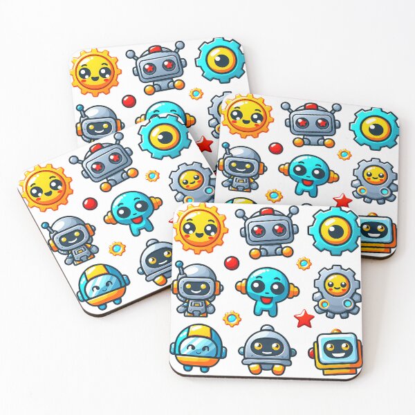 Item preview, Robot Cartoon Pack designed and sold by fernonole.