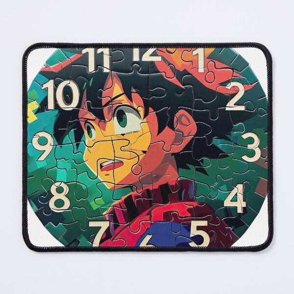 Item preview, Anime Jigsaw Puzzle Wall Clock 1 designed and sold by 3 CITIES.