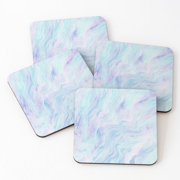 Item preview, Soft Marble Pastel Multicolor Waves designed and sold by PrettyPixel0.