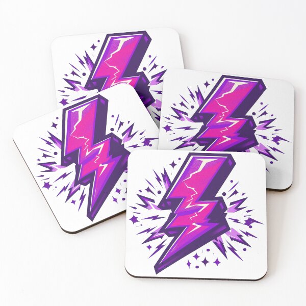 Item preview, Purple Lightning Bolt designed and sold by clintang.