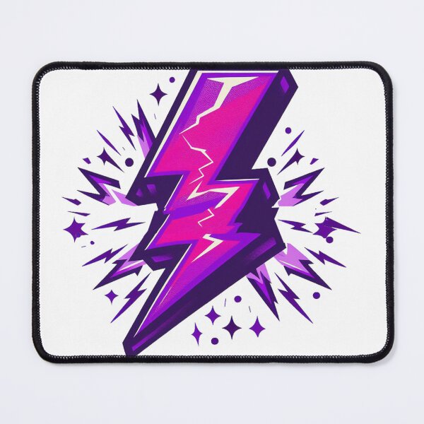 Item preview, Purple Lightning Bolt designed and sold by clintang.