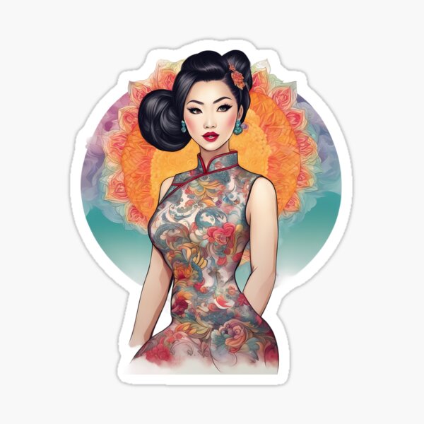 Item preview, Chinese Dragon Lady designed and sold by macadolie.
