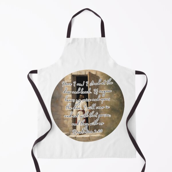 Item preview, Jesus At The Door Sticker / T Shirt designed and sold by Designsleashed.
