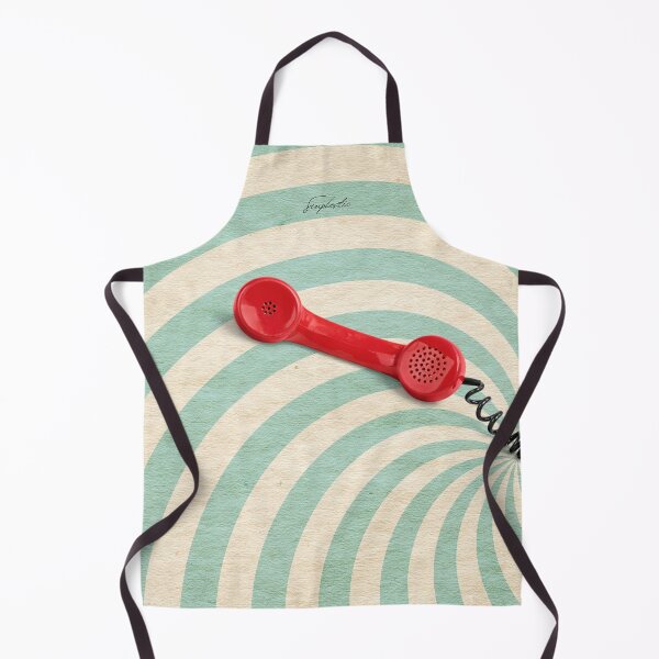 Item preview, Retro red phone designed and sold by simplestic.