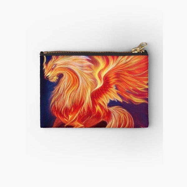 Item preview, a flaming fire phoenix designed and sold by mikaws.