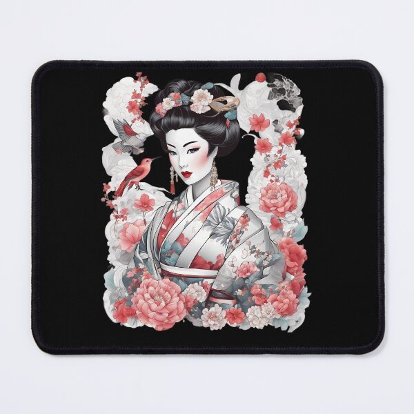Aperçu de l'œuvre Geiko japonaise créée et vendue par macadolie.