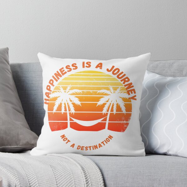 Item preview, Happiness is a Journey not a destination - Vintage Orange designed and sold by Radnordesigns.