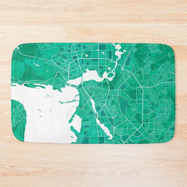 Item preview, Kazan City Map of Tatarstan, Russia - Watercolor designed and sold by deMAP.