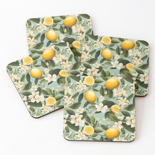 Item preview, Citrus Blossom Serenity: A Zesty Summer Delight designed and sold by VoyteksDesigns.