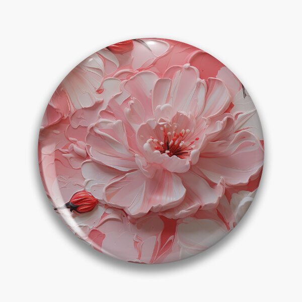 Item preview, Peony Tile 07: Ruffled Symphony in Blush and Blossom, Rose-Kissed Dreams on Leafy Thrones designed and sold by TheBrainArt.