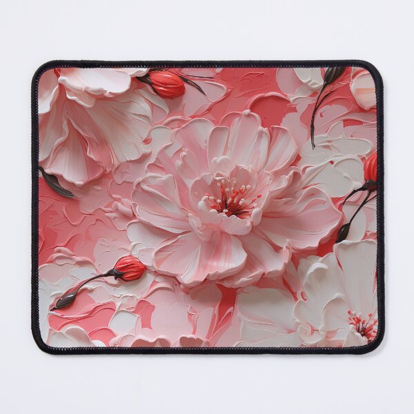 Item preview, Peony Tile 07: Ruffled Symphony in Blush and Blossom, Rose-Kissed Dreams on Leafy Thrones designed and sold by TheBrainArt.