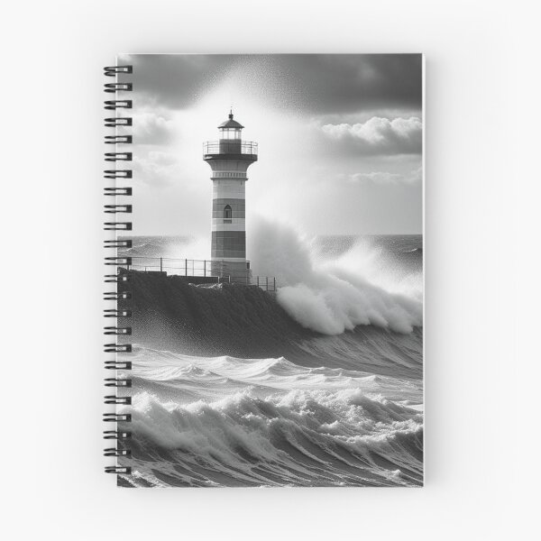 Item preview, Lighthouse in the storm designed and sold by oceanventure.