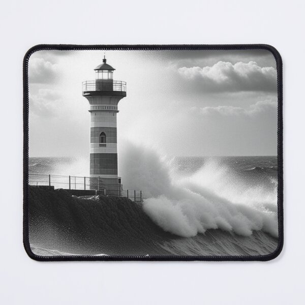Item preview, Lighthouse in the storm designed and sold by oceanventure.