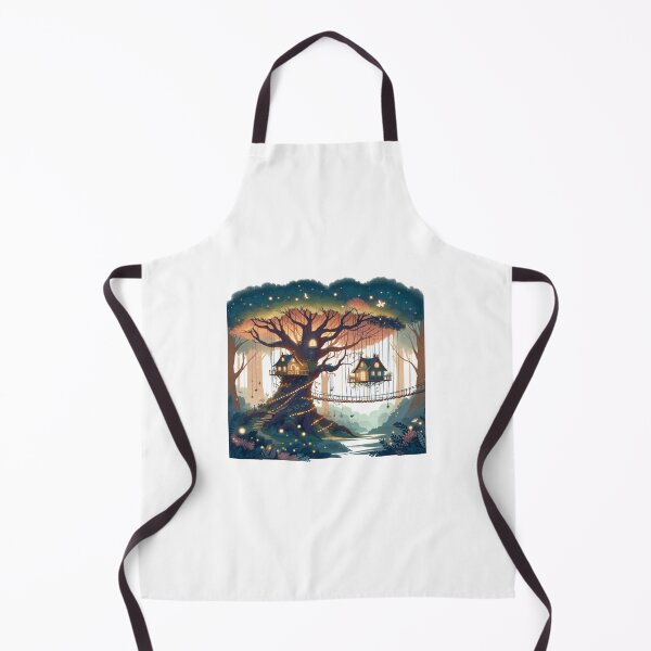 Item preview, Magical Treehouse Village Fantasy designed and sold by finwiz.