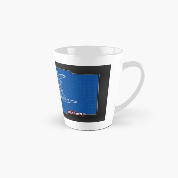 Team PRP Fireball Blueprints Pit Mat Tall Mug