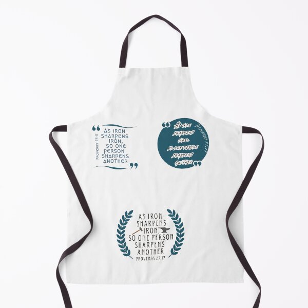 Item preview, Iron Sharpens Iron / Proverbs 27:17  Sticker Set  designed and sold by Designsleashed.