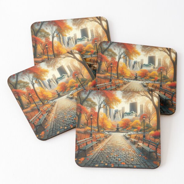 Item preview, Autumn Bliss in Central Park designed and sold by FIYARO.